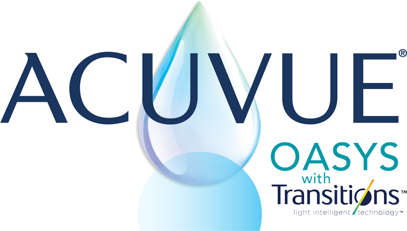 Acuvue Oasys contact lenses with Transitions